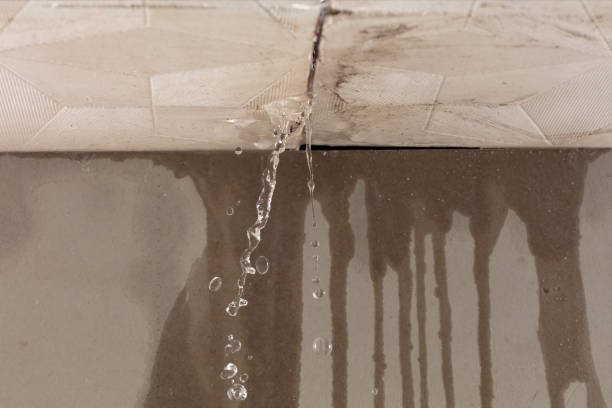 Professional Structural Drying technician working in Beach City, OH